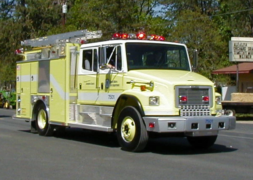 elect mark jones fire engine photo